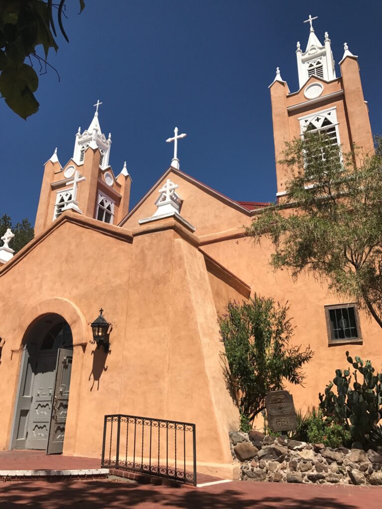 San Felipe de Neri Church in Old Town Albuquerque